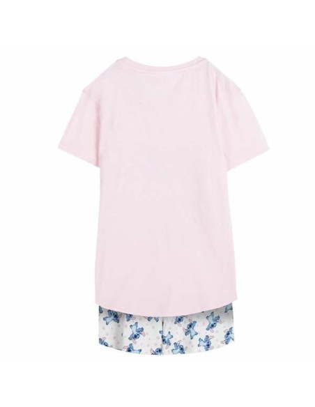 Children's Pyjama Stitch Pink
