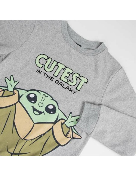 Children’s Sweatshirt without Hood The Mandalorian Beige