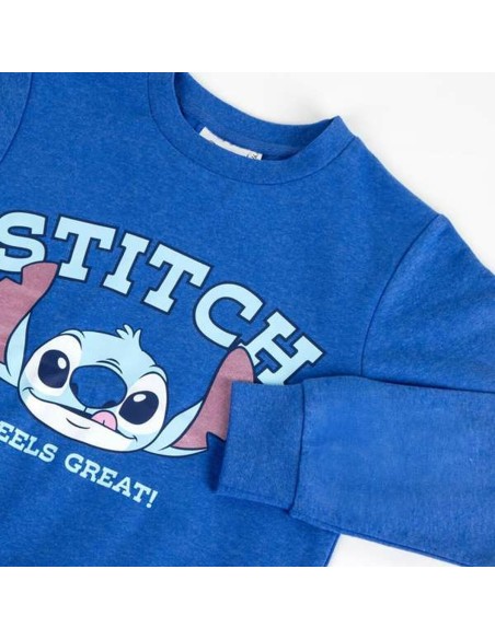 Children’s Sweatshirt without Hood Stitch Dark blue