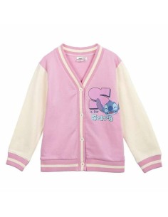 Unisex Sweatshirt without Hood Stitch Pink