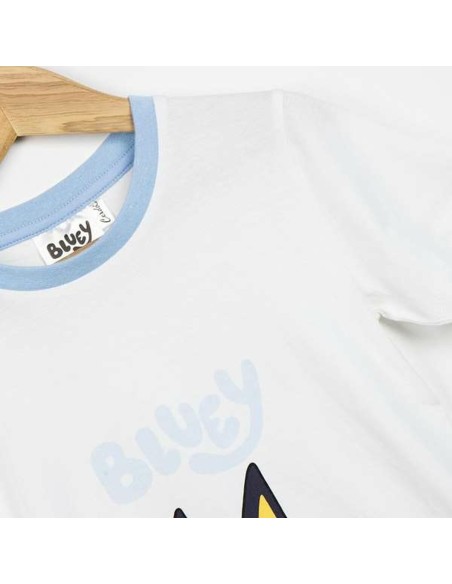 Children's Pyjama Bluey White (6 Years)