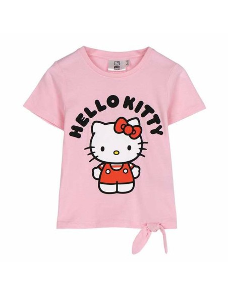 Child's Short Sleeve T-Shirt Hello Kitty Light Pink