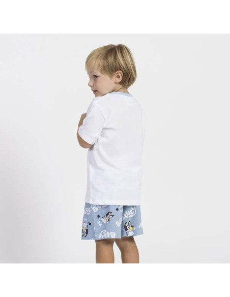 Children's Pyjama Bluey White (6 Years)