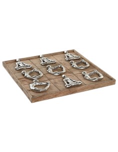 Three-in-a-Row Game DKD Home Decor 32 x 32 x 3 cm