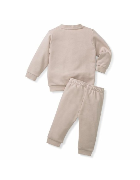 Baby's Tracksuit Puma Smileworld Minicat Brown
