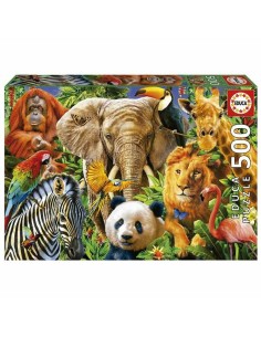 Animals Puzzle Educa 500 Pieces