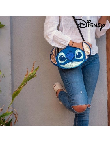 Shoulder Bag Stitch Disney 72809 Blue