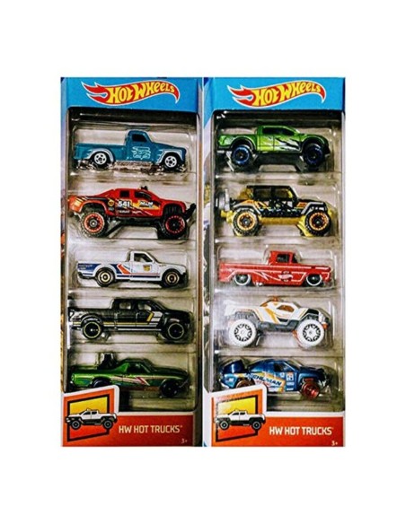 Set of 5 Cars Hot Wheels 1806