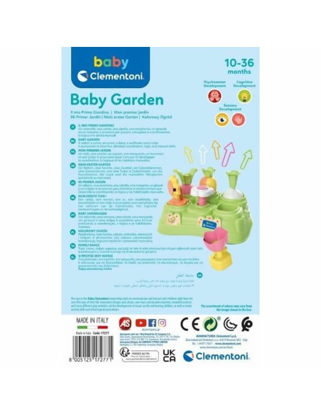 Interactive Toy for Babies Clementoni My First Garden