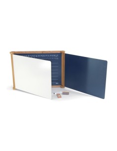 Double-sided Slate Jeujura Wooden Triptych 2