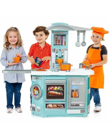 Toy kitchen Cook Moltó 18151 100 x 97 x 31 cm Blue Flip-top (100 x 97 x 31 cm)