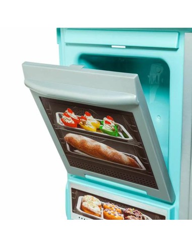 Toy kitchen Cook Moltó 18151 100 x 97 x 31 cm Blue Flip-top (100 x 97 x 31 cm)