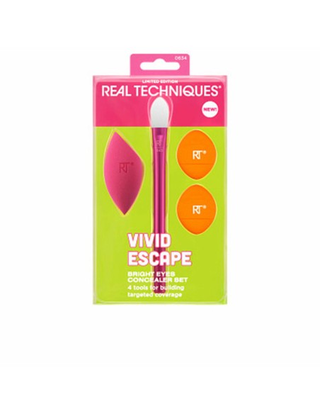 Make-up Brush Real Techniques VIVID ESCAPE 4 Pieces