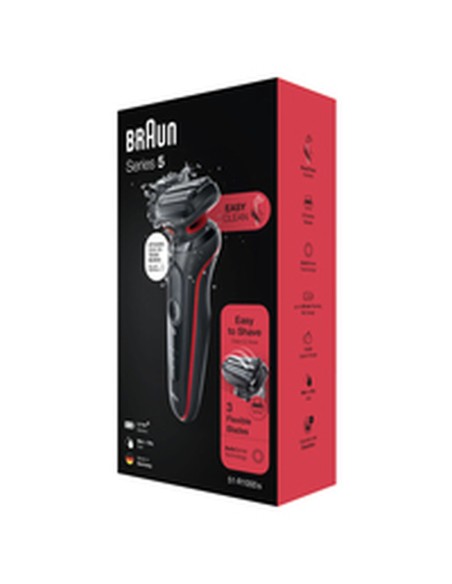 Electric razor Braun 51-B1000s Red