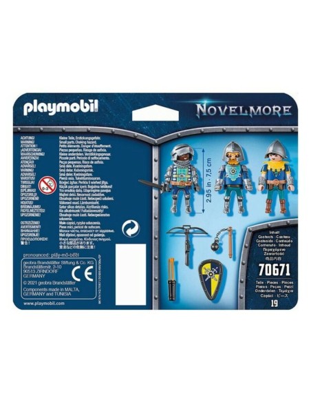 Set of Figures Novelmore Knights Playmobil 70671 (19 pcs)