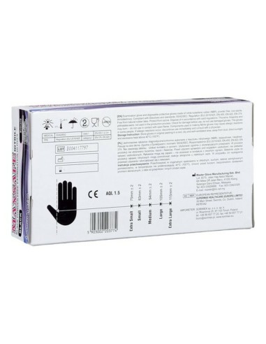 Disposable Gloves Maxsafe BF-5903002203774_Vendor Size S Nitrile (100 pcs)