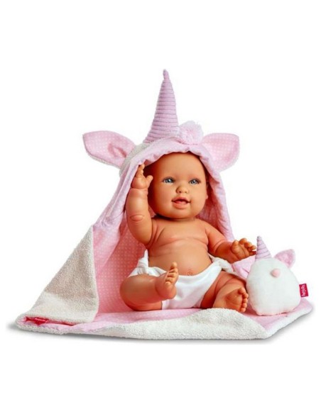 Baby Doll with Accessories Berjuan Unicorn (38 cm)