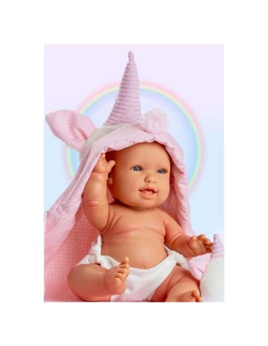 Baby Doll with Accessories Berjuan Unicorn (38 cm)