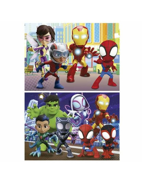 2-Puzzle Set Educa Spidey Amazing Friends