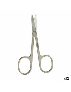 Nail Scissors Berilo 1703241 Silver Steel (12 Units)