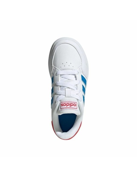 Sports Shoes for Kids Adidas Breaknet  White