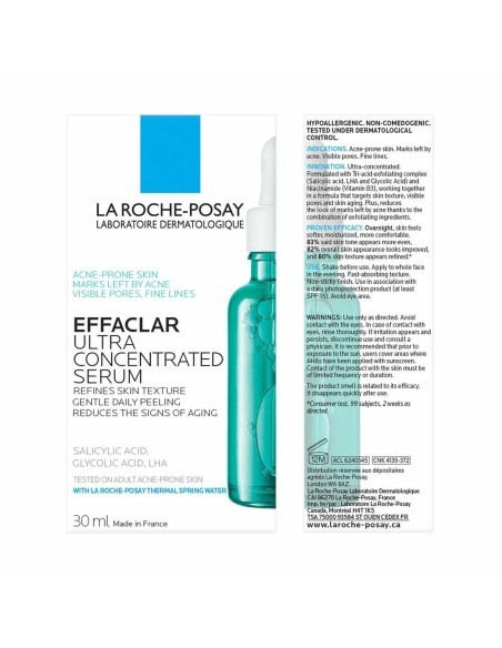 Exfoliating Serum La Roche Posay Effaclar Concentrated (30 ml)