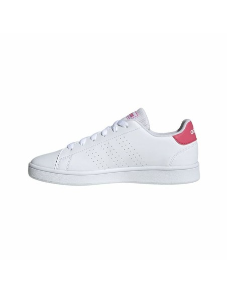 Running Shoes for Kids Adidas Advantage Girl White