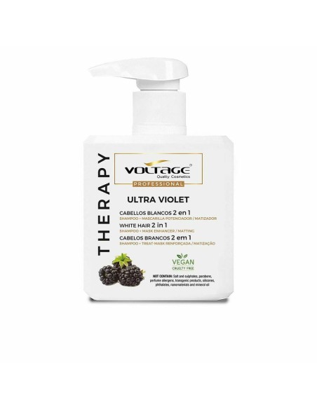 Shampoo for Blonde or Graying Hair Voltage Therapy Ultra Violet 2-in-1 500 ml