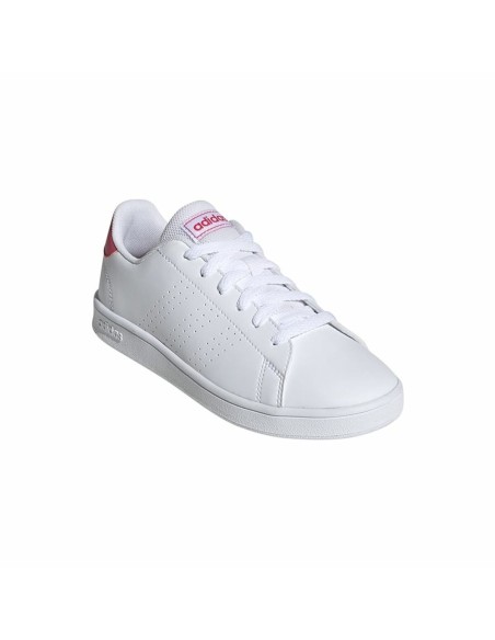 Running Shoes for Kids Adidas Advantage Girl White