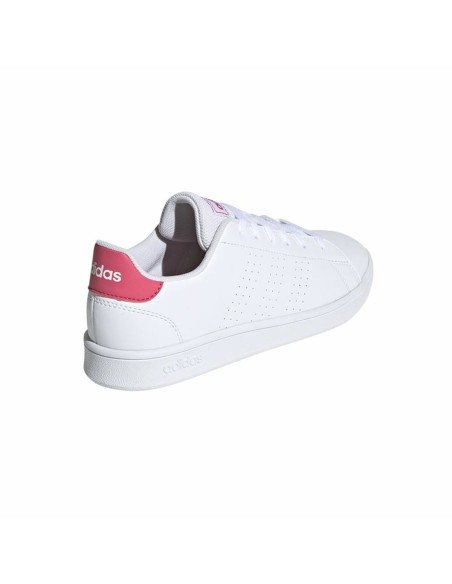 Running Shoes for Kids Adidas Advantage Girl White