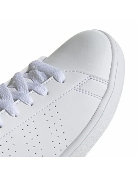 Running Shoes for Kids Adidas Advantage Girl White