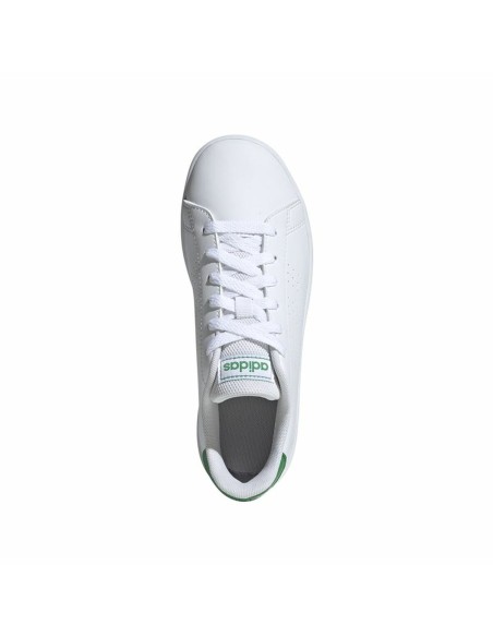 Sports Shoes for Kids Adidas Advantage White
