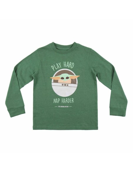 Children's Pyjama The Mandalorian Dark green