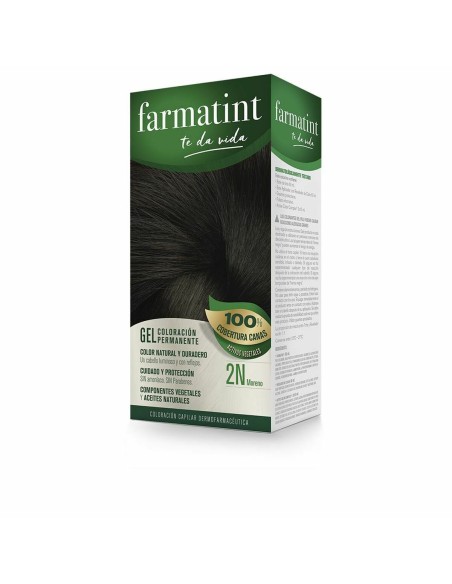Permanent Dye Farmatint 2n-Moreno Gel Brunette (60 ml)