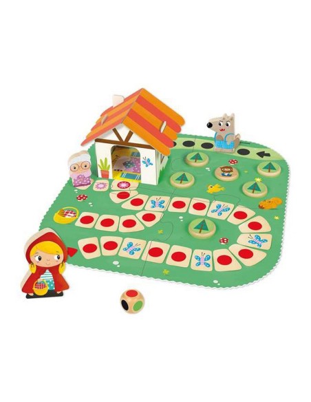 Educational Game Goula Little Red Ridding Hood 9 Pieces