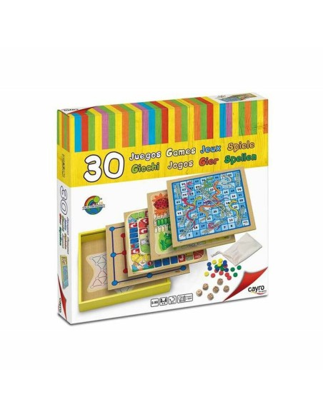 Board game Cayro 30 Games (31 x 31 x 5.5 cm) 31 x 31 x 5,5 cm