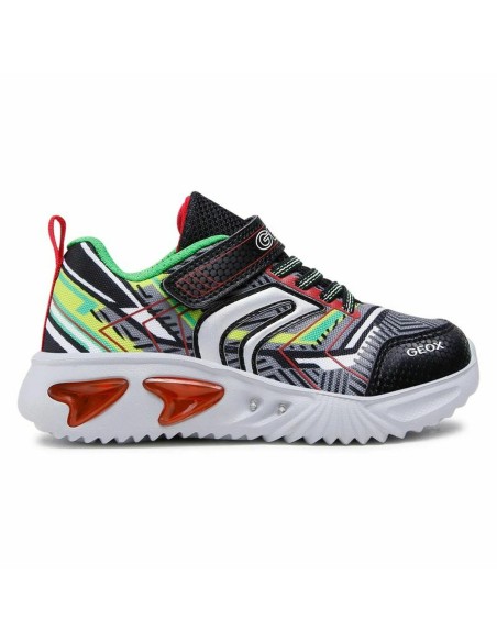 Sports Shoes for Kids Geox Assister Black