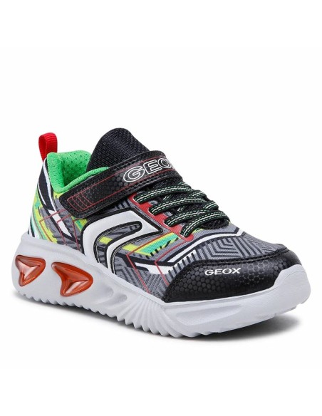 Sports Shoes for Kids Geox Assister Black