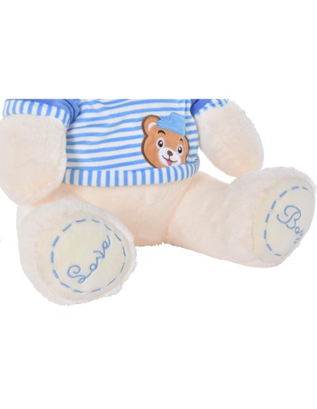 Teddy Bear DKD Home Decor Beige Blue Pink Children's Bear 25 x 25 x 50 cm (2 Units)