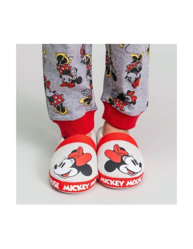 House Slippers Minnie Mouse Light grey