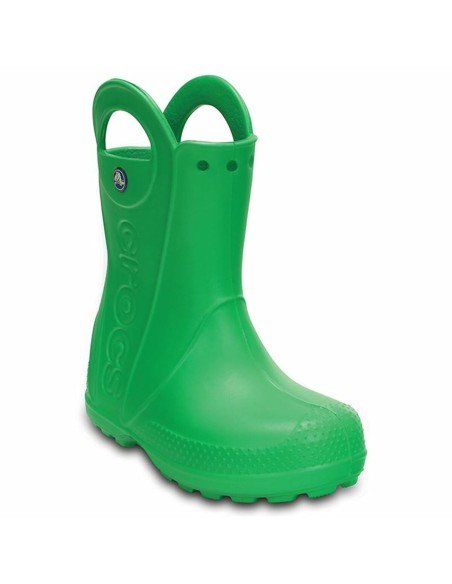 Children's Water Boots Crocs Handle It Rain Green