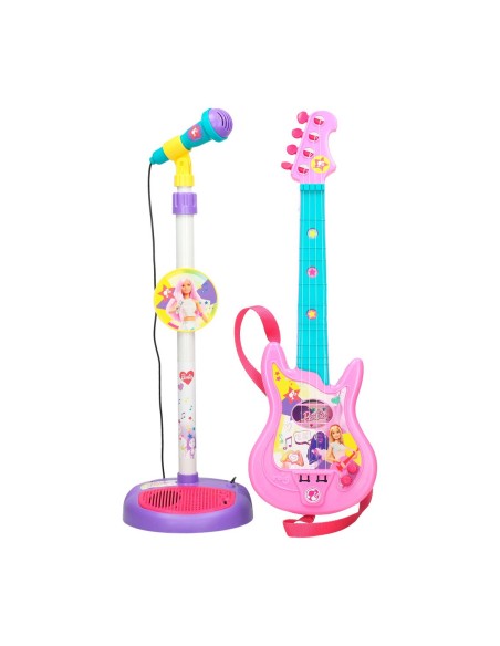 Music set Barbie Microphone Baby Guitar