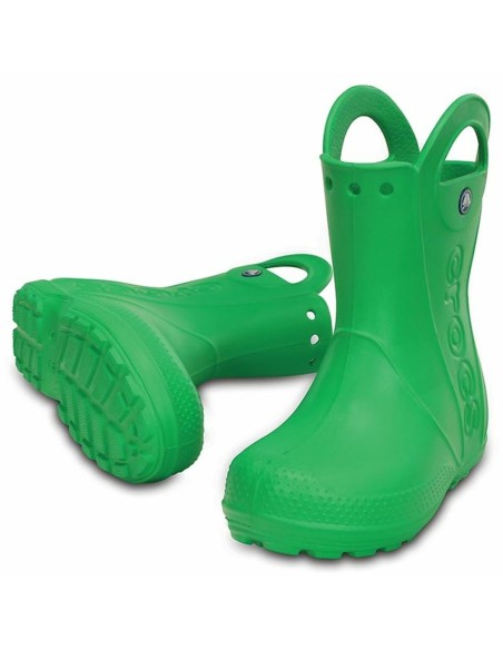 Children's Water Boots Crocs Handle It Rain Green