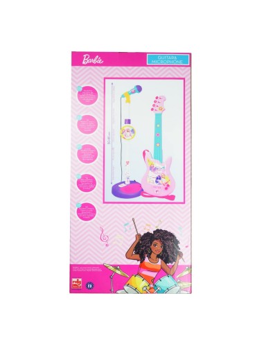 Music set Barbie Microphone Baby Guitar