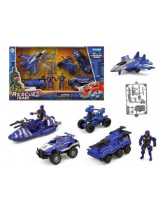 Action Figure Rescue Team Police Officer