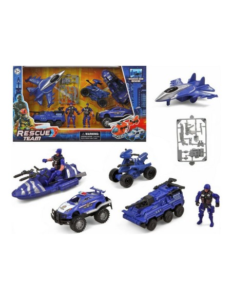 Action Figure Rescue Team Police Officer