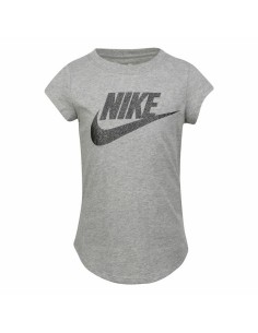 Child's Short Sleeve T-Shirt Nike  Futura SS Grey