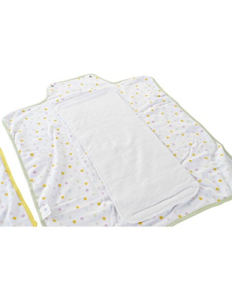 Diaper Changing Bag DKD Home Decor Travel Yellow Green Children's 22 x 1 x 40 cm