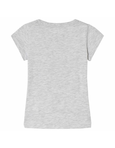 Child's Short Sleeve T-Shirt Converse Flamingo Light grey