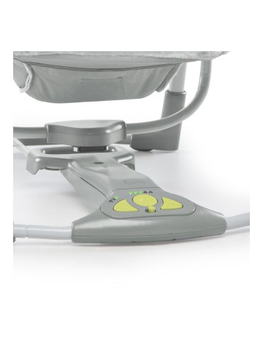 Rocking Chair Ingenuity Compact Swing - Hugs & Hoots White Grey